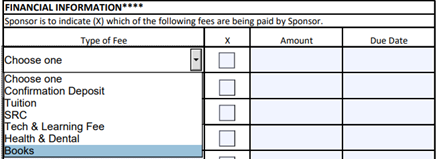 Sponsored Financial Information
